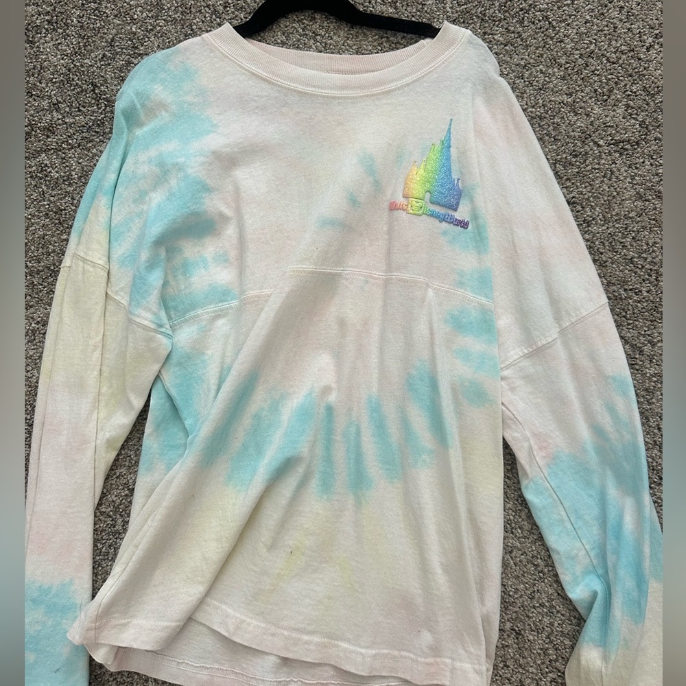Disney Tie-Dye Long Sleeve Shirt